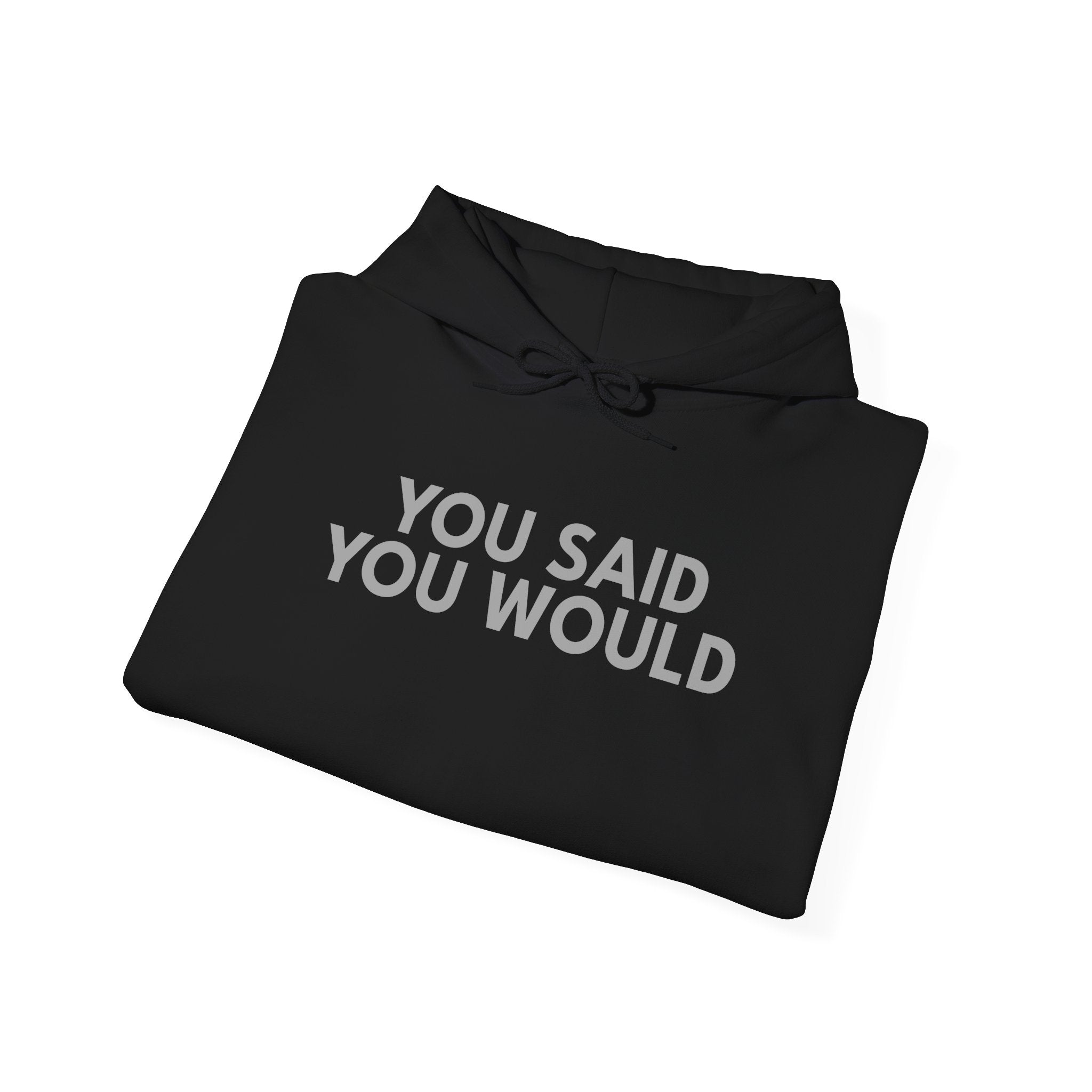 You Said You Would Hoodie | Motivation, Discipline & Self-Improvement