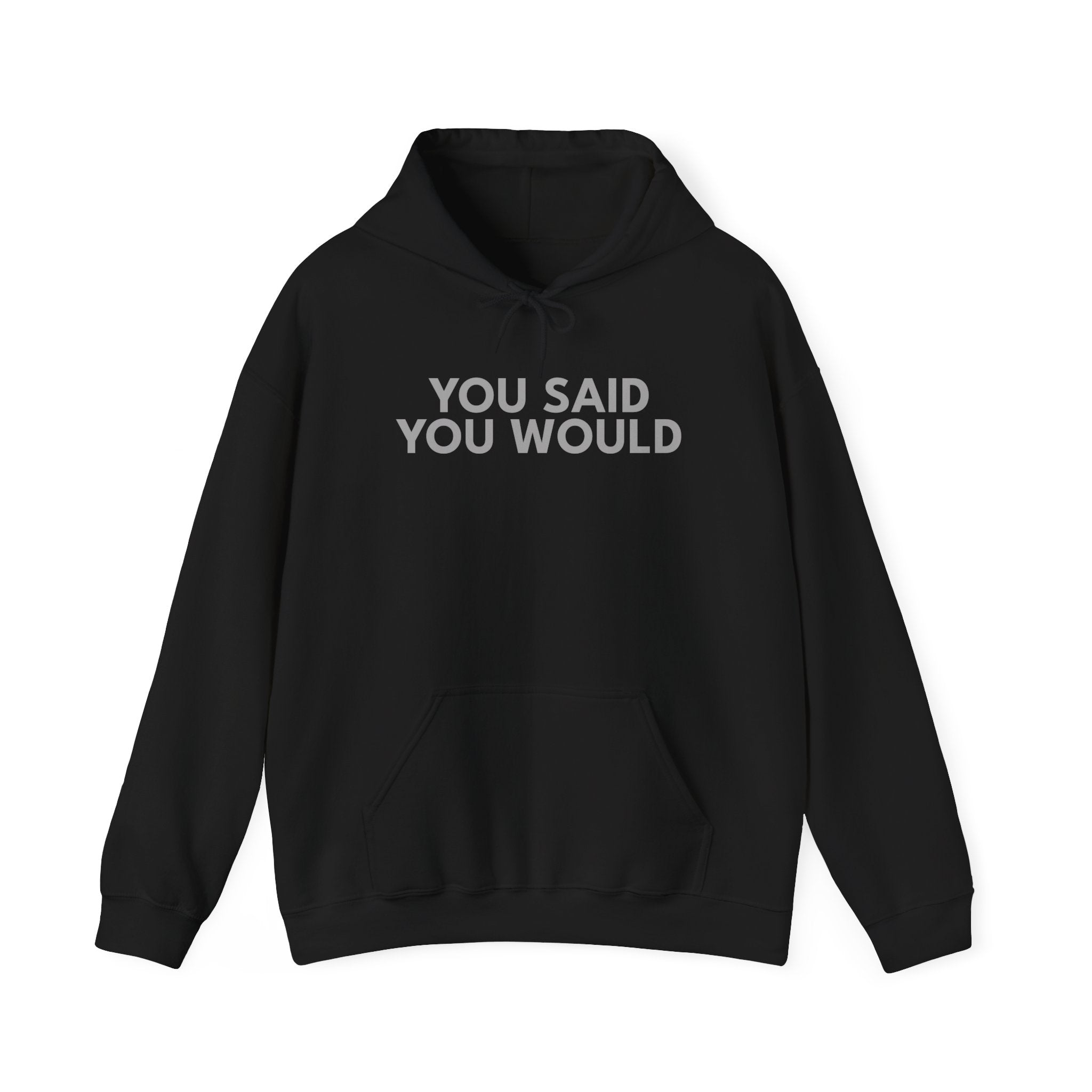 You Said You Would Hoodie | Motivation, Discipline & Self-Improvement